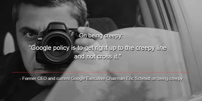 google creepy