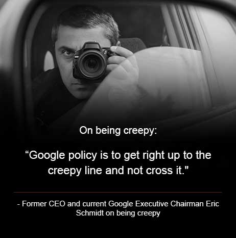 google creepy